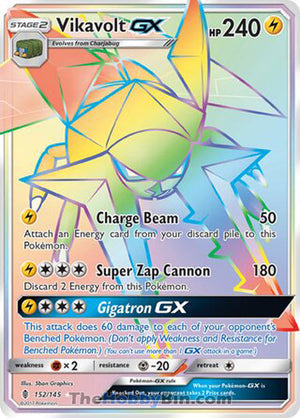 0152 Vikavolt GX Secret Rare Guardians Rising