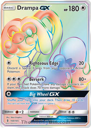 0160 Drampa GX Secret Rare Guardians Rising