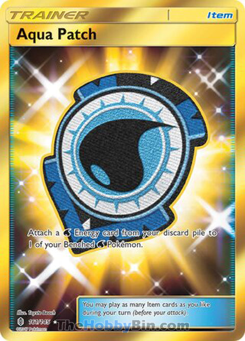 Aqua Patch #161/145 Secret Rare - Guardians Rising Pokemon card