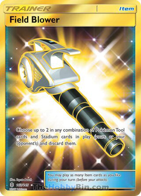 Field Blower #163/145 Secret Rare - Guardians Rising Pokemon card