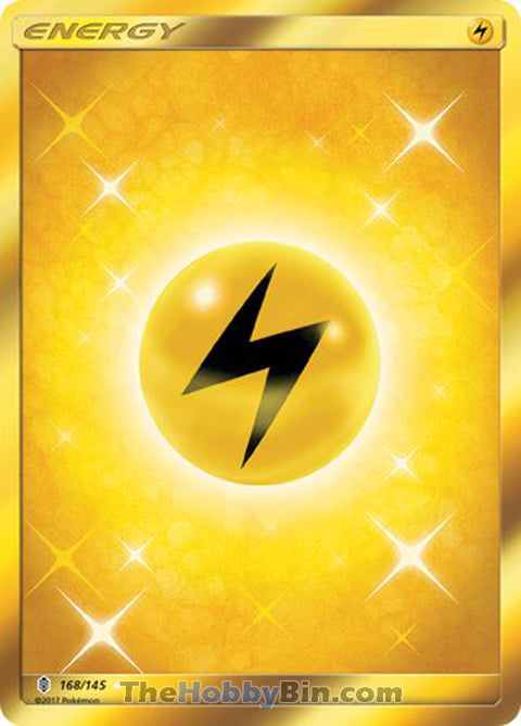 Lightning Energy #168/145 Secret Rare - Guardians Rising Pokemon card