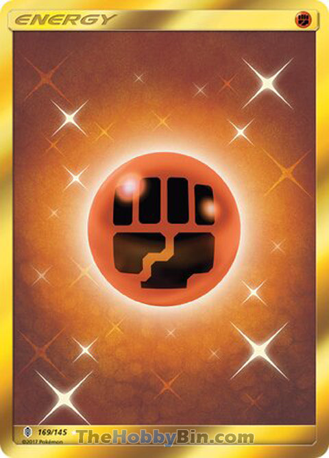 Fighting Energy #169/145 Secret Rare - Guardians Rising Pokemon card