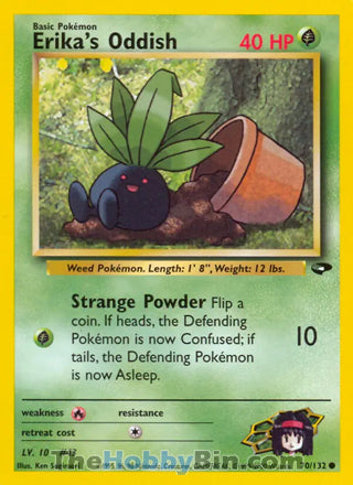 Erika's Oddish Gym Challenge Common #70/132
