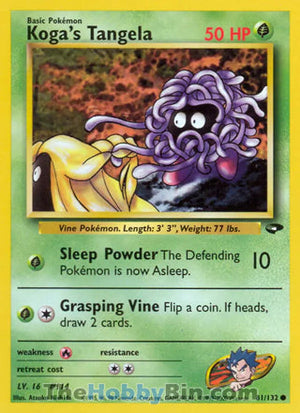 0081 Koga's Tangela Common Gym Challenge