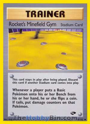 0119 Rocket's Minefield Gym Uncommon Gym Challenge