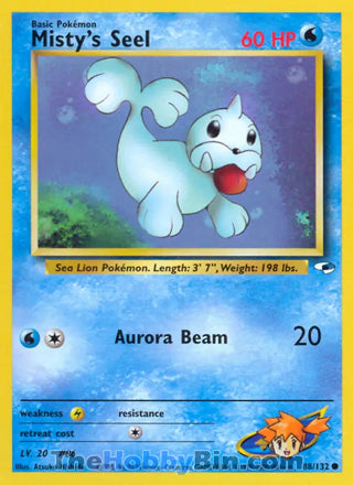 Misty's Seel Gym Heroes Common #88/132