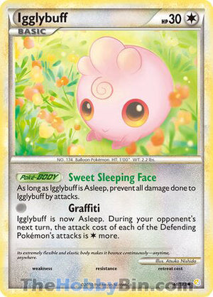0044 Igglybuff Uncommon HeartGold SoulSilver