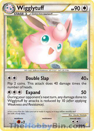 0056 Wigglytuff Uncommon HeartGold SoulSilver