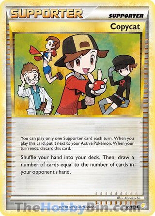 Copycat #90/123 Uncommon - HeartGold & SoulSilver Pokemon card