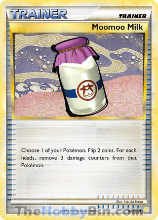 Moomoo Milk #94/123 Uncommon - HeartGold & SoulSilver Pokemon card