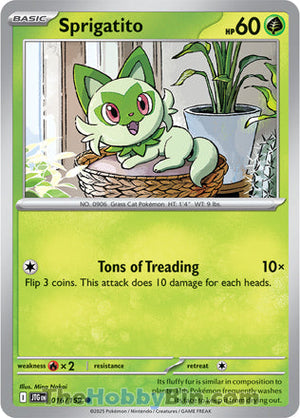0016 Sprigatito Common Journey Together