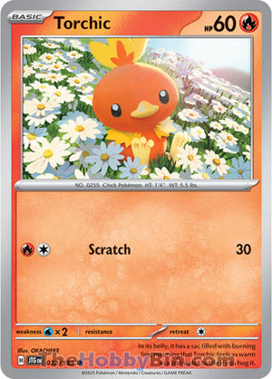 0022 Torchic Common Journey Together
