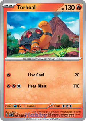 0025 Torkoal Common Journey Together