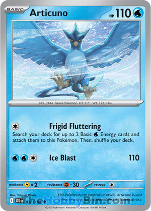 0032 Articuno Uncommon Journey Together