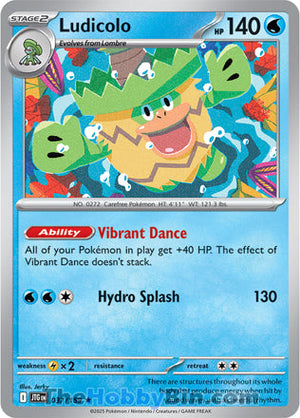 0037 Ludicolo Rare Journey Together