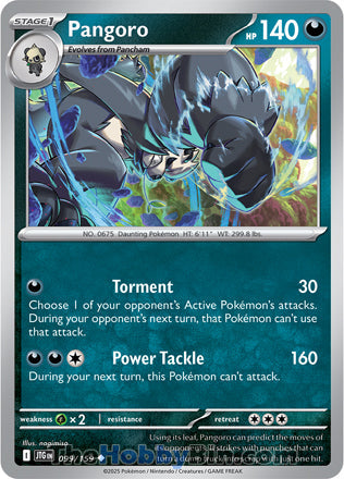 Pangoro #99/159 Uncommon - Journey Together Pokemon card