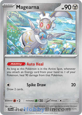 Magearna #107/159 Rare - Journey Together Pokemon card