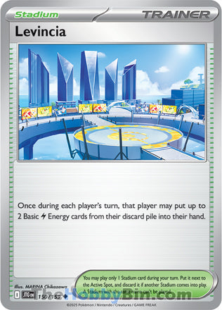 Levincia #150/159 Uncommon - Journey Together Pokemon card