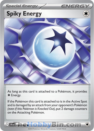 Spiky Energy #159/159 Uncommon - Journey Together Pokemon card