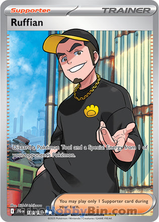 Ruffian #181/159 Ultra Rare - Journey Together Pokemon card