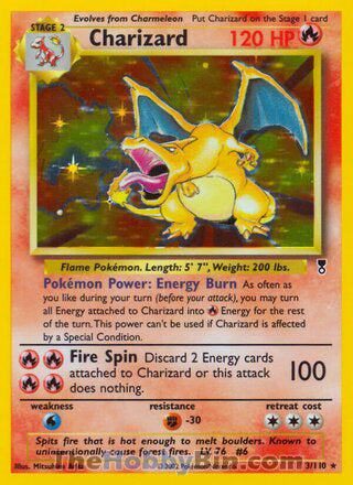 Charizard Legendary Collection Holo Rare #3/110