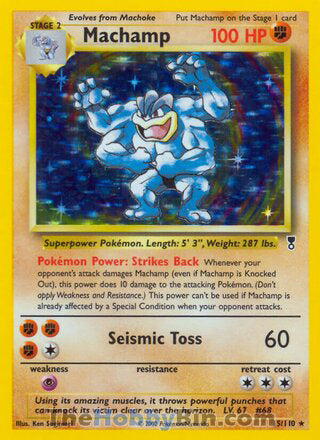 Machamp Legendary Collection Holo Rare #15/110