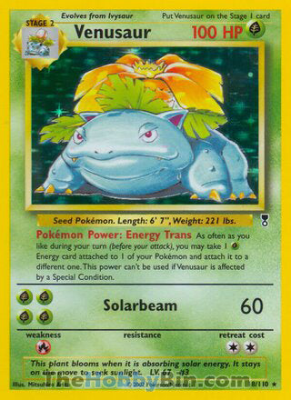 0018 Venusaur Holo Rare Legendary Collection