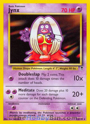 0026 Jynx Rare Legendary Collection