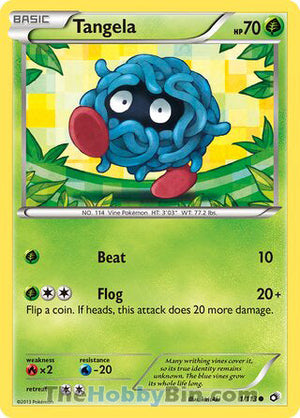 0001 Tangela Common Legendary Treasures