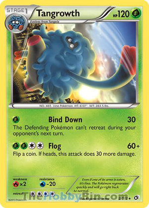 0002 Tangrowth Rare Legendary Treasures