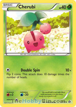 0004 Cherubi Uncommon Legendary Treasures