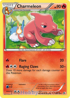 0018 Charmeleon Uncommon Legendary Treasures