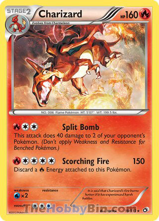 0019 Charizard Holo Rare Legendary Treasures