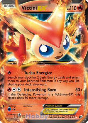 0024 Victini EX Ultra Rare Legendary Treasures