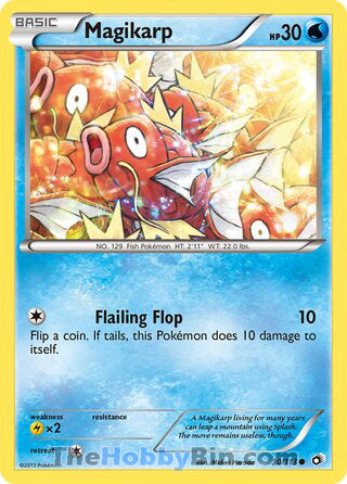 Magikarp Legendary Treasures Common #30/113