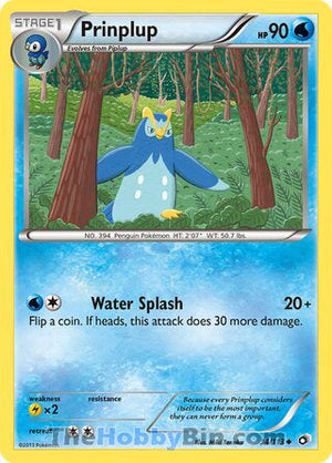 0034 Prinplup Uncommon Legendary Treasures