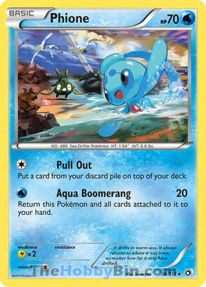 0036 Phione Rare Legendary Treasures