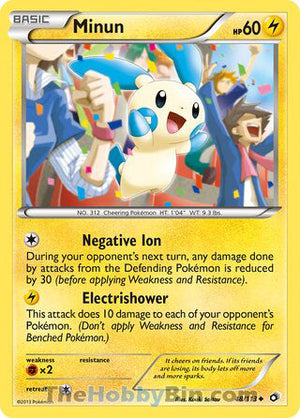 0048 Minun Uncommon Legendary Treasures