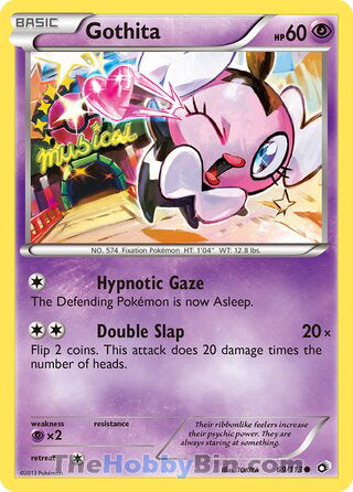 Gothita #69/113 Common - Legendary Treasures Pokemon card