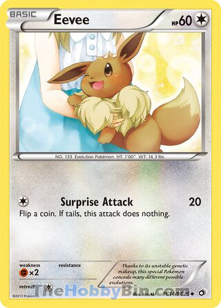 Eevee Legendary Treasures Uncommon #RC14/RC25