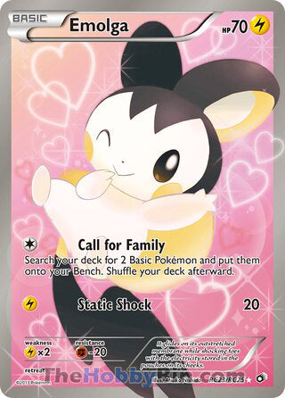 Emolga Legendary Treasures Ultra Rare #RC23/RC25