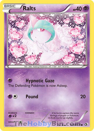 Ralts #RC8/RC25 Common - Legendary Treasures Pokemon card