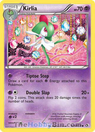 Kirlia #RC9/RC25 Common - Legendary Treasures Pokemon card