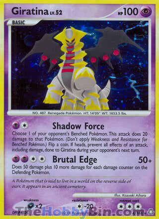 Giratina Legends Awakened Holo Rare #4/146