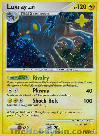 Luxray #8/146 Holo Rare - Legends Awakened Pokemon card