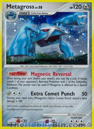 Metagross #10/146 Holo Rare - Legends Awakened Pokemon card