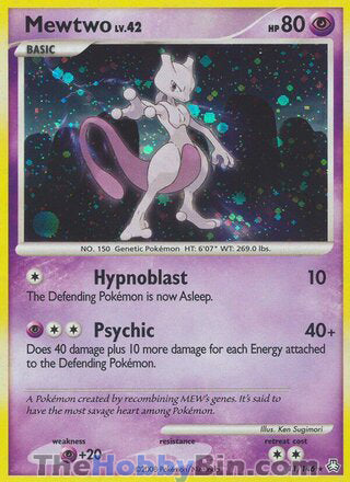 Mewtwo Legends Awakened Holo Rare #11/146