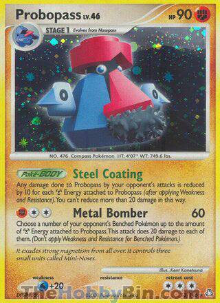 0013 Probopass Holo Rare Legends Awkended