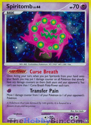 0016 Spiritomb Holo Rare Legends Awkended