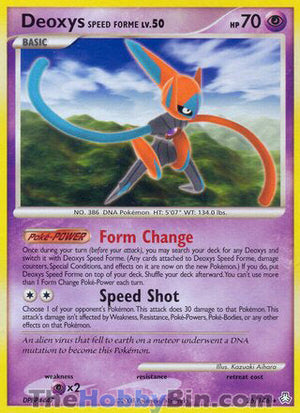 0026 Deoxys Speed Forme Rare Legends Awkended